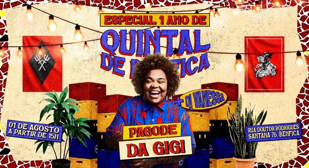 Pagode da Gigi No Quintal de Benfica - Edição de Aniversario (foto do evento)