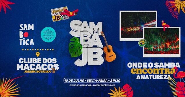 Samba do JB | Cozinha Artumada + Sambotica + 1H Open Cerveja* @ Jardim Botânico - Rio de Janeiro (foto do evento)