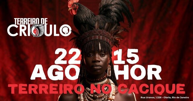 Terreiro de Crioulo no Cacique de Ramos (foto do evento)