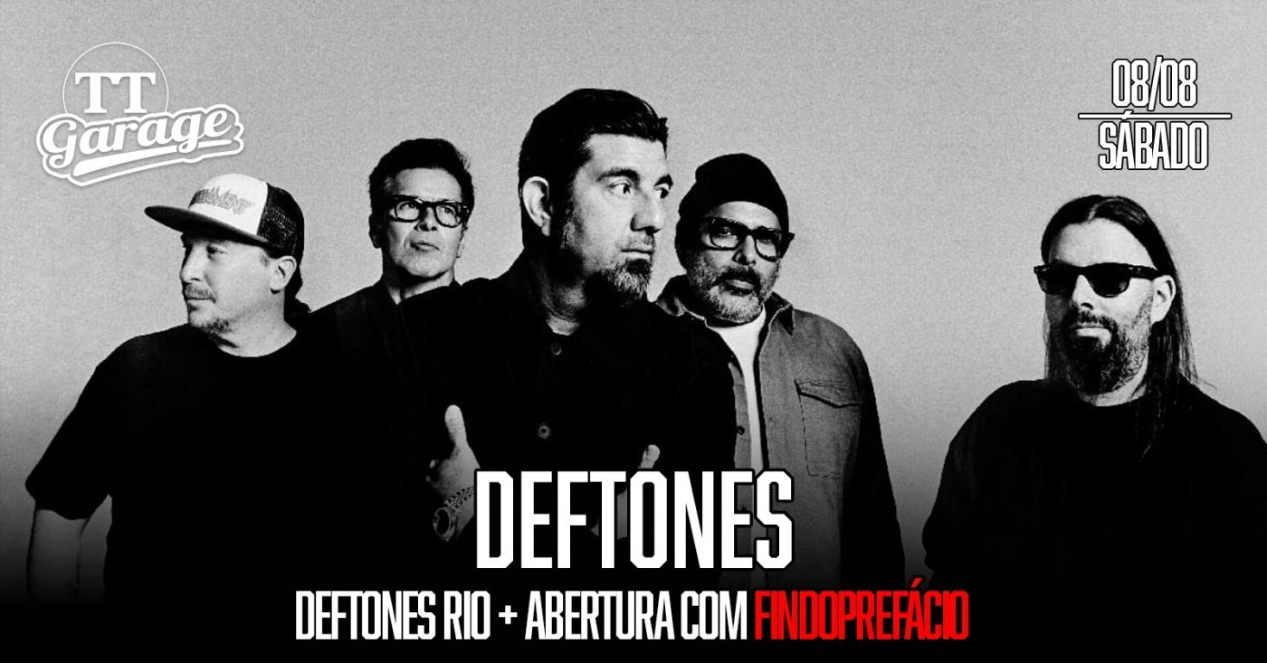 Tributo Deftones com a banda Deftones Rio - Sábado - 08/08 (foto do evento)