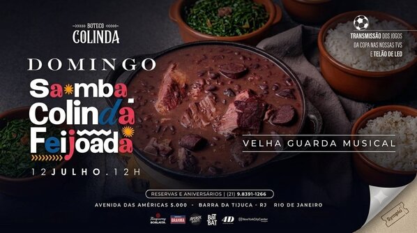 SAMBA COLINDA (12/07) com a Velha Guarda musical da Vila e Feijoada (foto do evento)