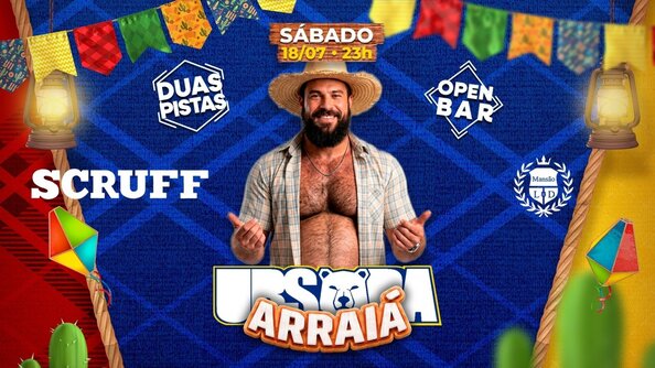 Ursada arraiá (18/07) mega open bar (lapa) (foto do evento)