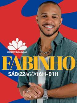 Fabinho no Mirante do Arvrão (foto do evento)
