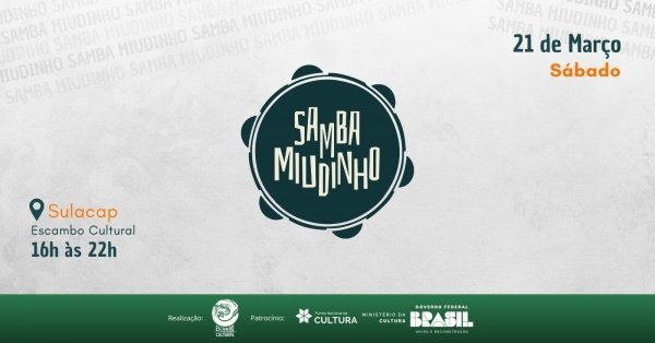 samba miudinho (foto do evento)