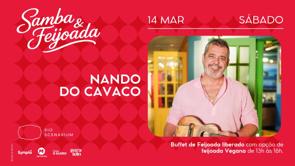 samba & feijoada com nando do cavaco no rio scenarium  14.03 (foto do evento)