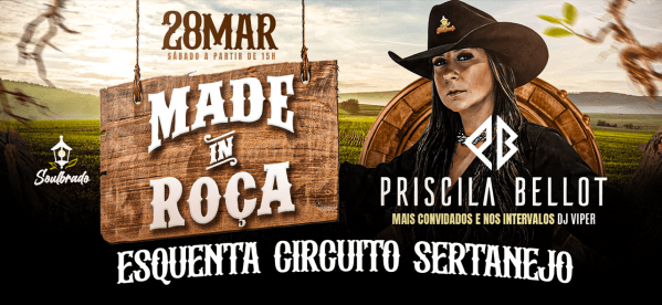 made in roça com priscila bellot & convidados (foto do evento)