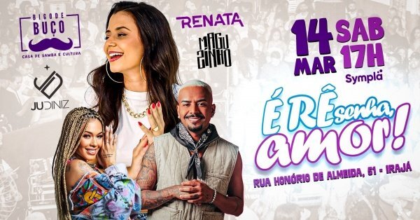 é rêsenha, amor! convida: maguzinho e ju diniz (foto do evento)