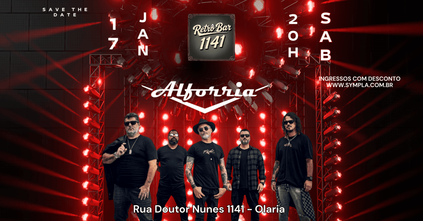 BANDA ALFORRIA - RETRÔ BAR (foto do evento)