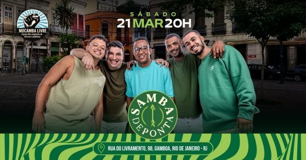samba de ponta  no mocamba livre (foto do evento)