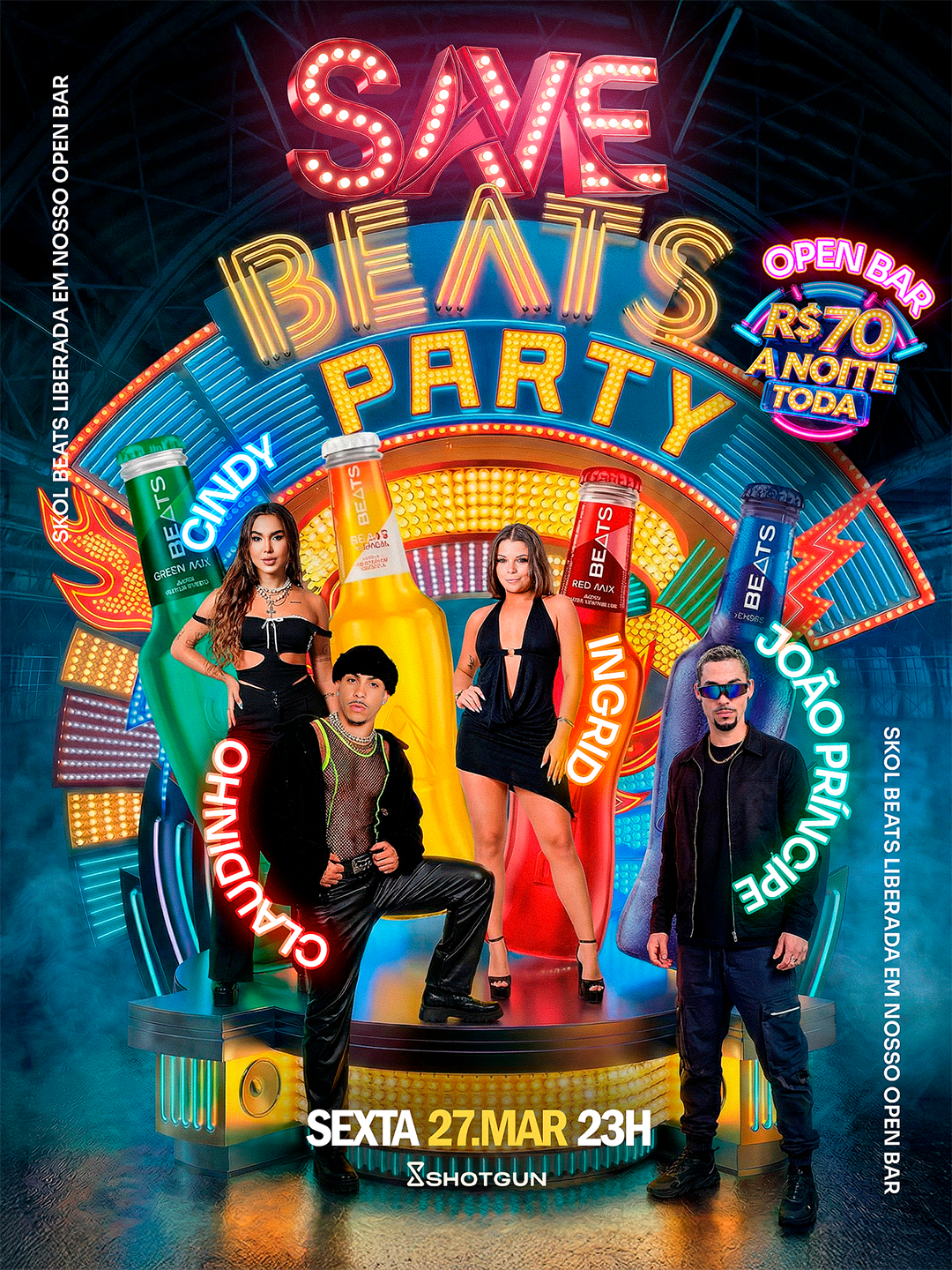 Save - Beats Liberada* | Mega Open Bar| 70 Reais Noite Toda (foto do evento)