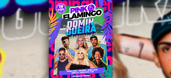 pink flamingo |domingueira  - 19 de abril - 21h (foto do evento)