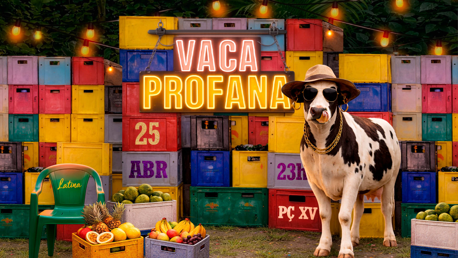 Vaca Profana (foto do evento)