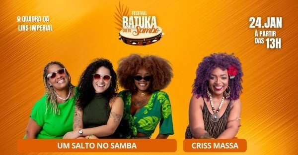 Festival Batuka que Eu Sambo (foto do evento)