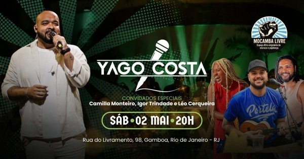 YAGO COSTA e convidados no Mocamba Livre (foto do evento)