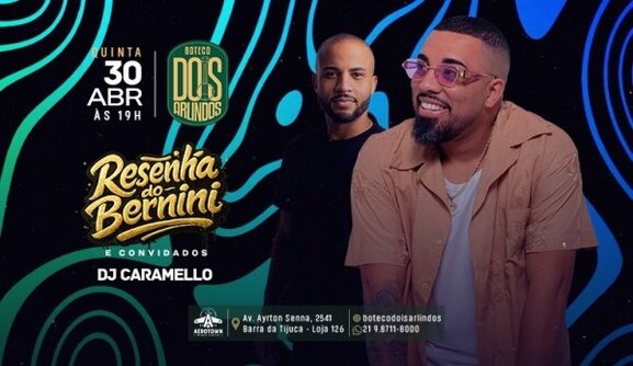 Resenha do bernini (foto do evento)