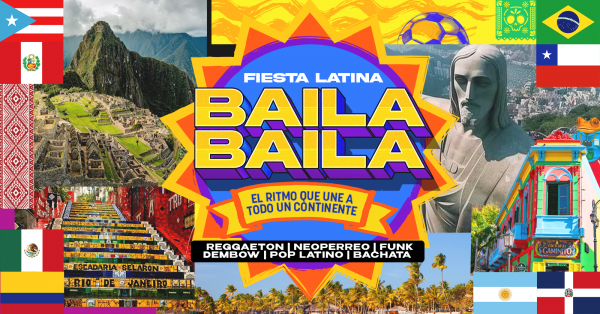 Fiesta Latina Baila Baila |Baile de Reggaeton | Copacabana | 30 de mayo (foto do evento)