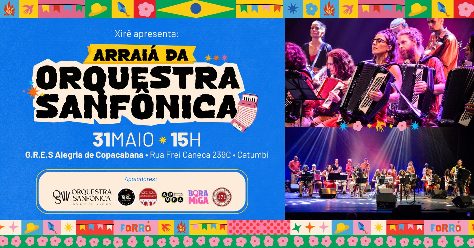 Arraiá Da Orquestra Sanfônica (foto do evento)