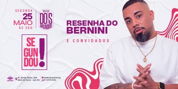Resenha do bernini (foto do evento)