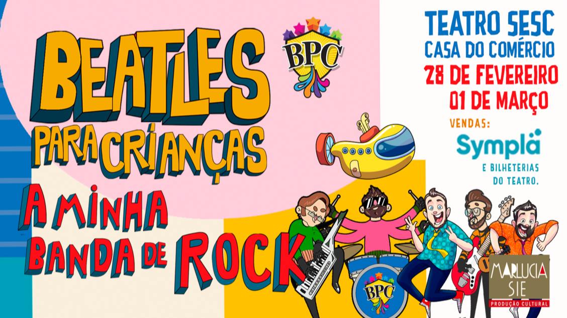 SHOW MINHA BANDA DE ROCK COM OS BEATLES PARA CRIANÇAS - SALVADOR (foto do evento)